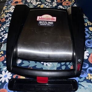 Johnsonville sizzling sausage grill